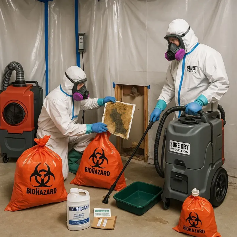 Contaminated Water Handling Protocols process in Dennis, MA